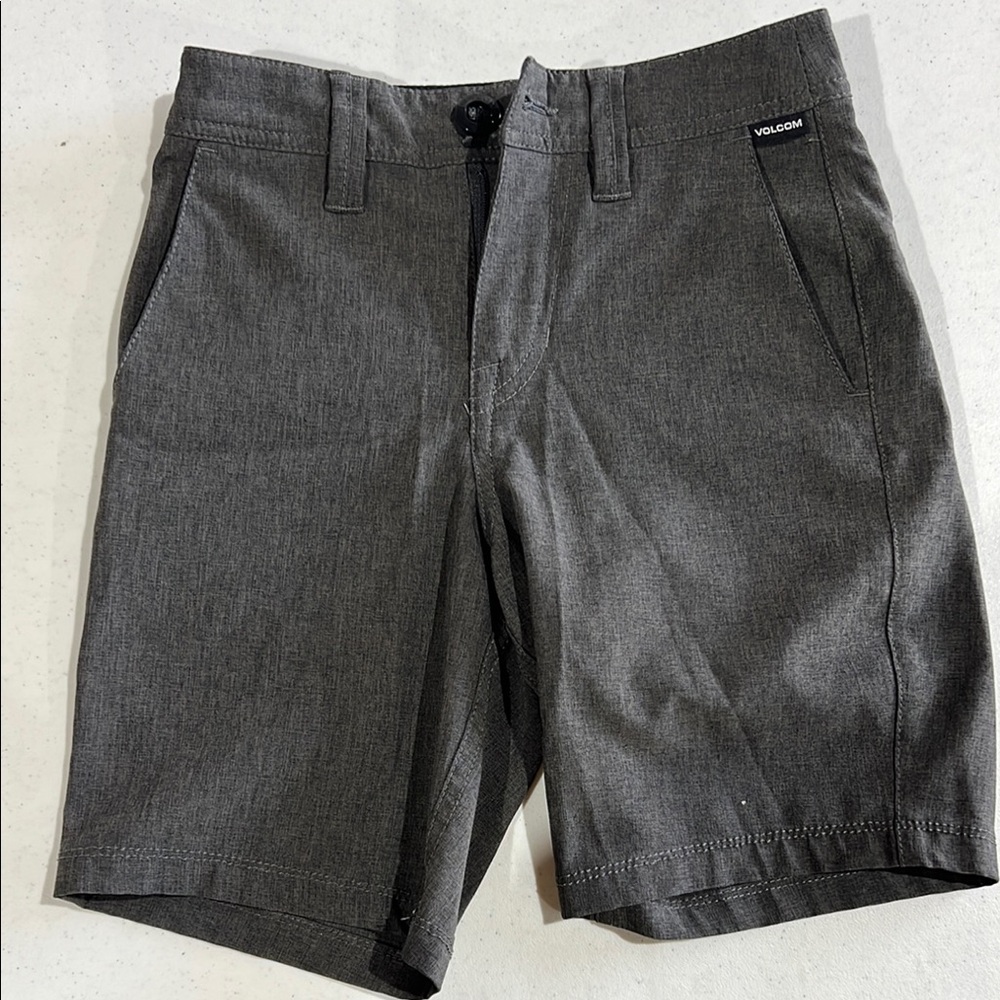 Volcom Boys Size 22 Gray Shorts
